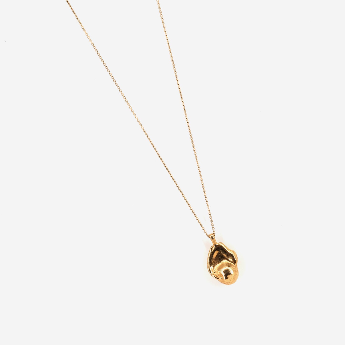 Collier Perle baroque doré