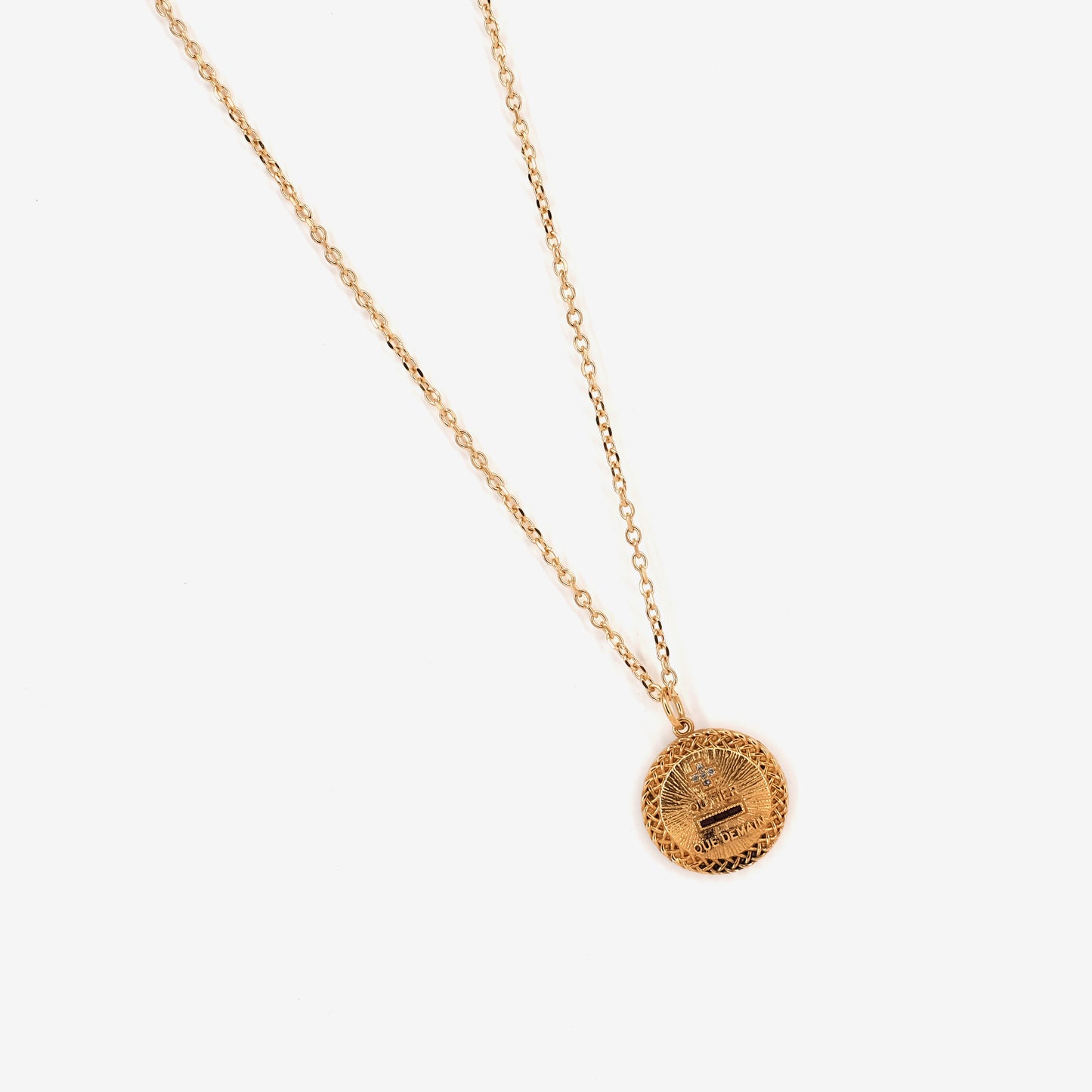 Collier Amour-plus qu'hier dorée