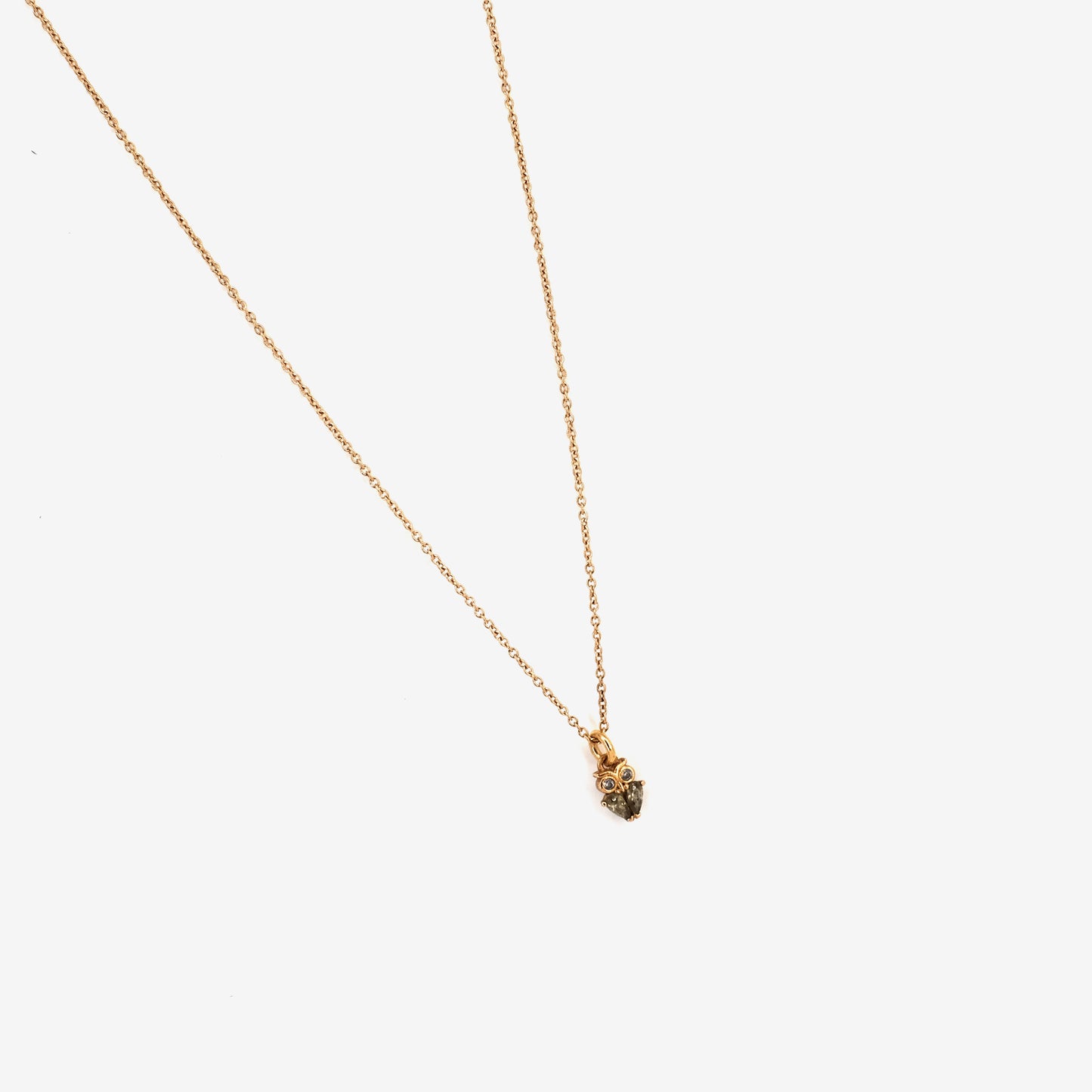 Collier Chouette doré