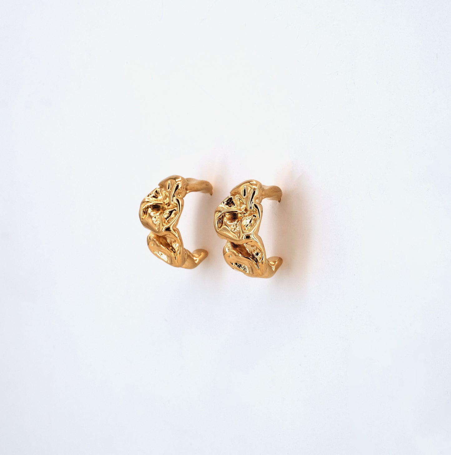 Boucles d'oreilles Anastasia dorées