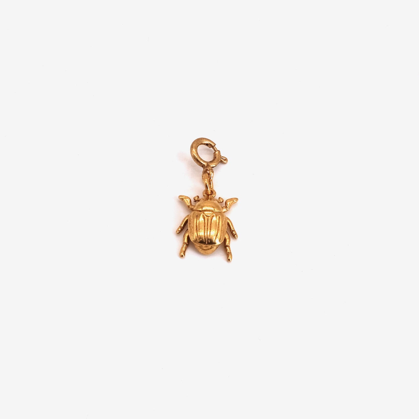 Pendentif petit Scarabée doré