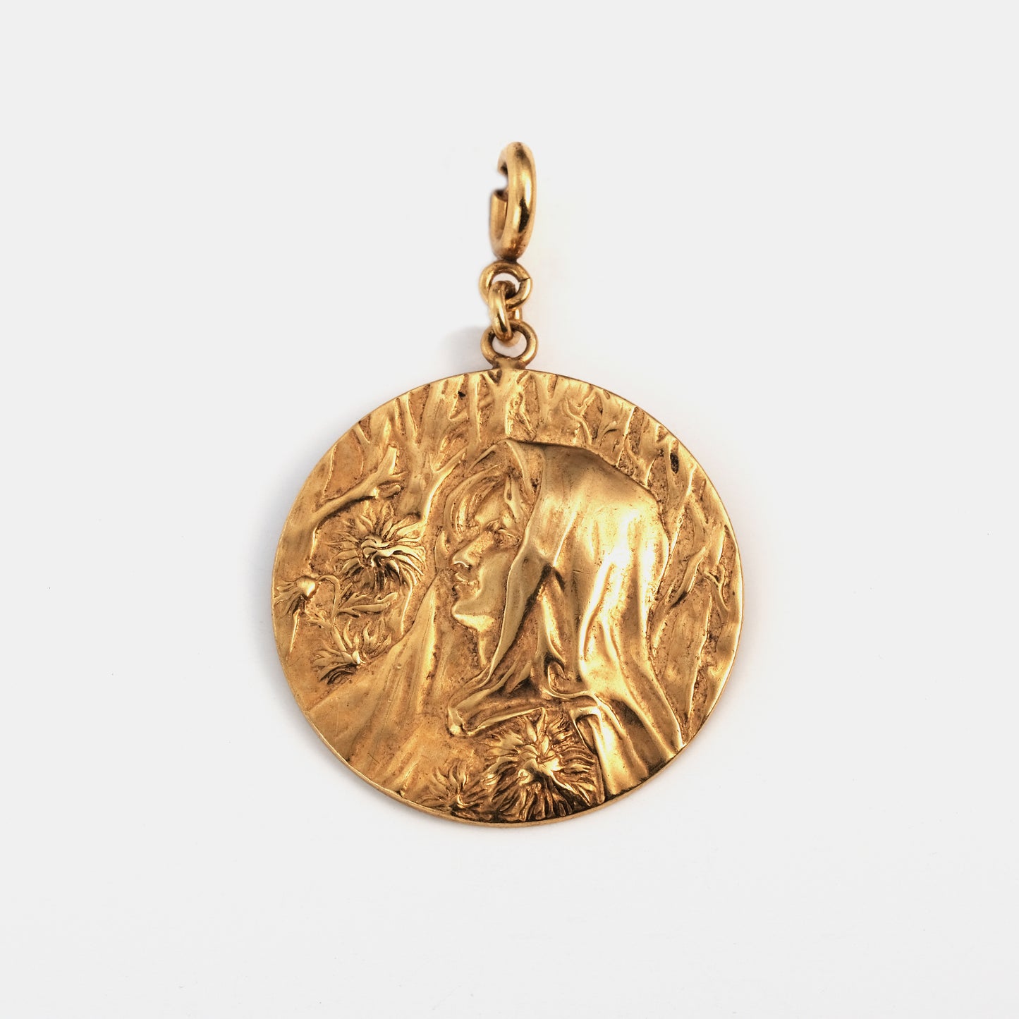 Pendentif Vierge Marie doré