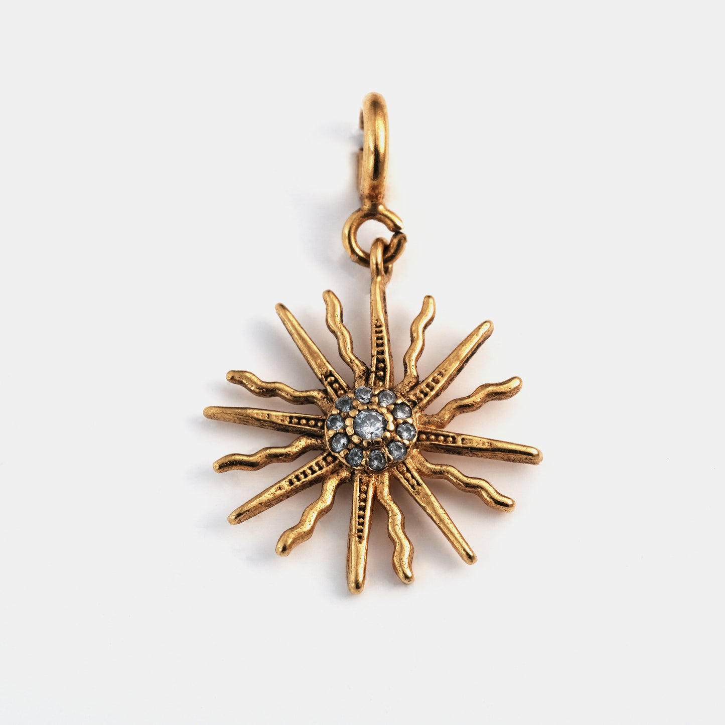Pendentif Sun Ray doré