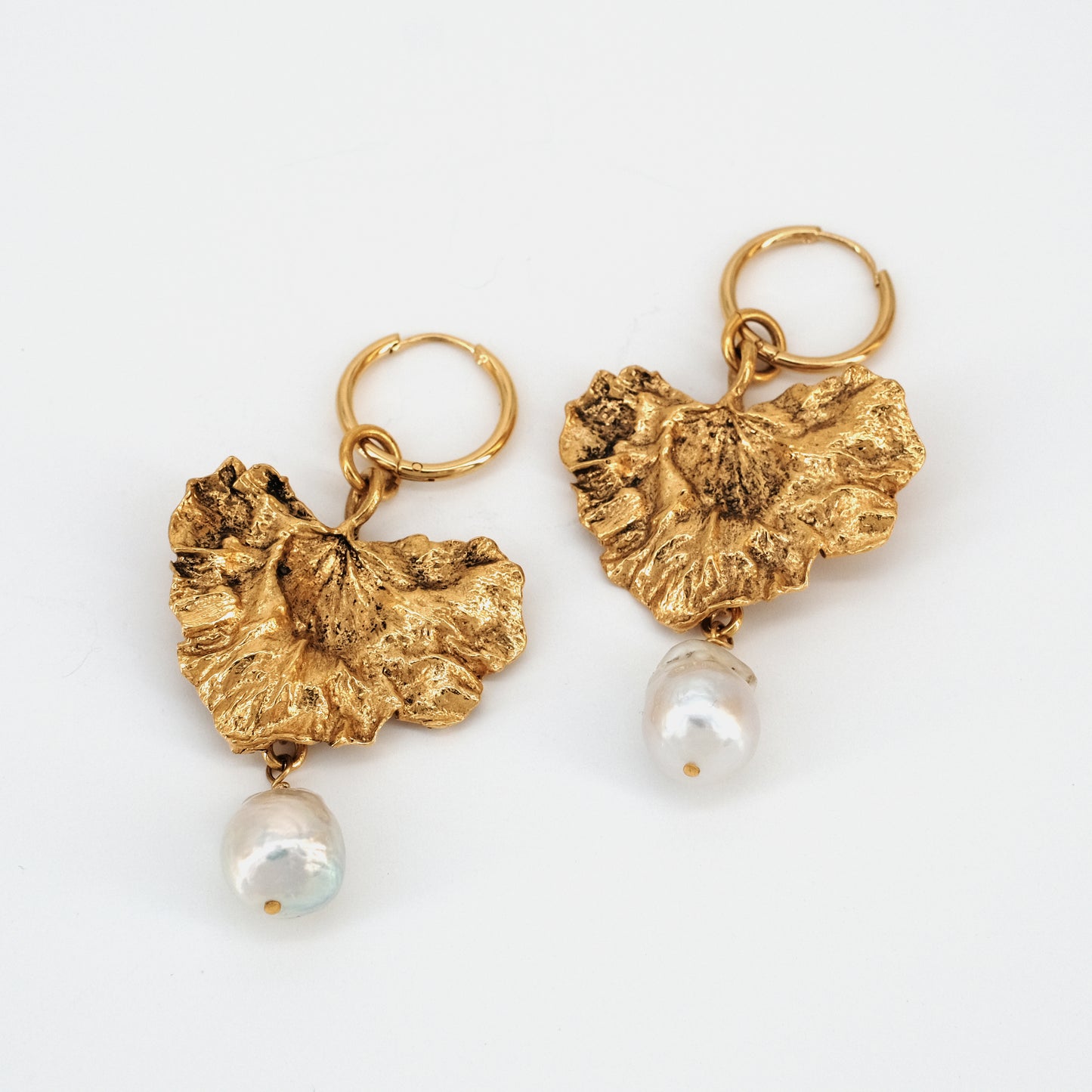 Boucles d'oreilles Aya dorées