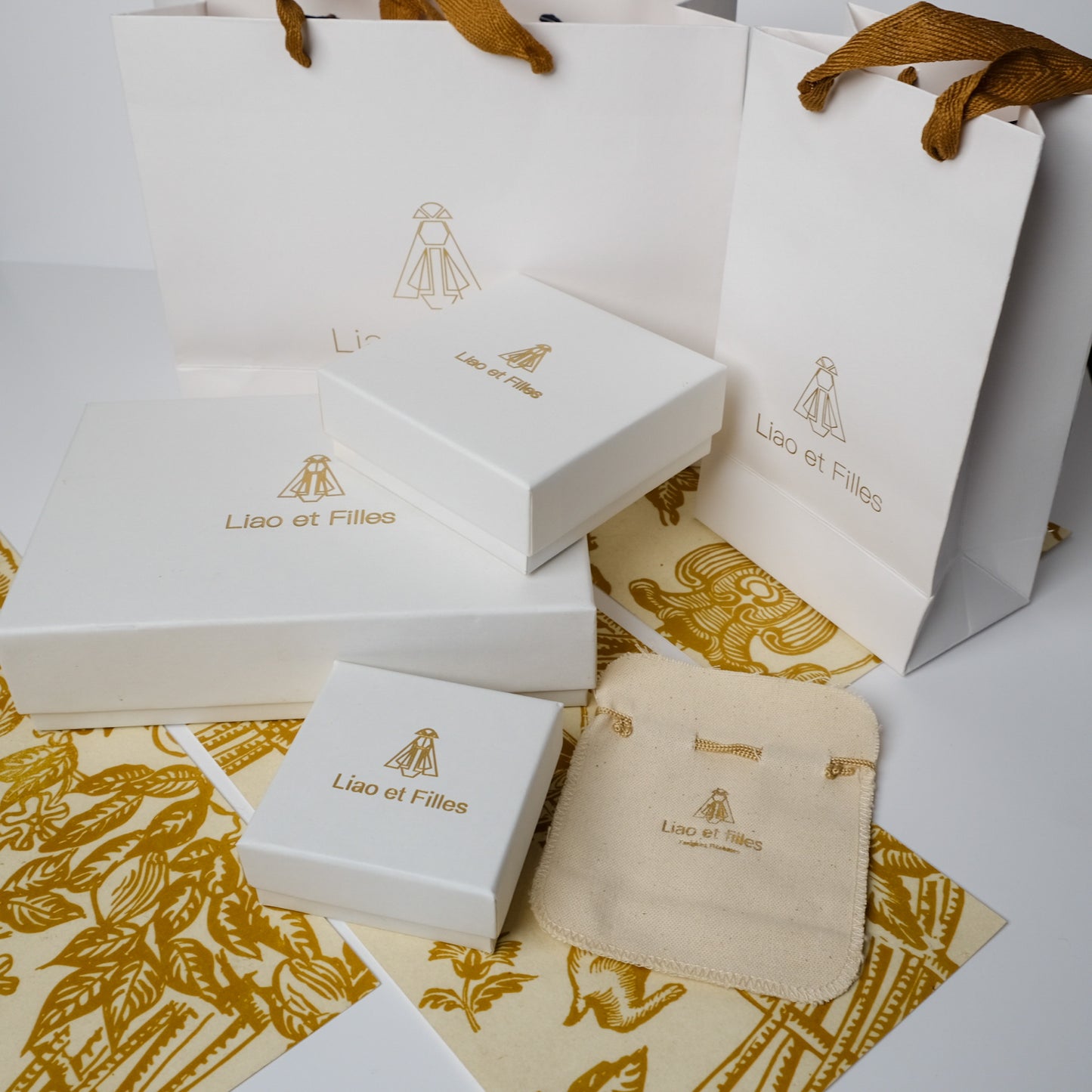 Bague Fleurette doré