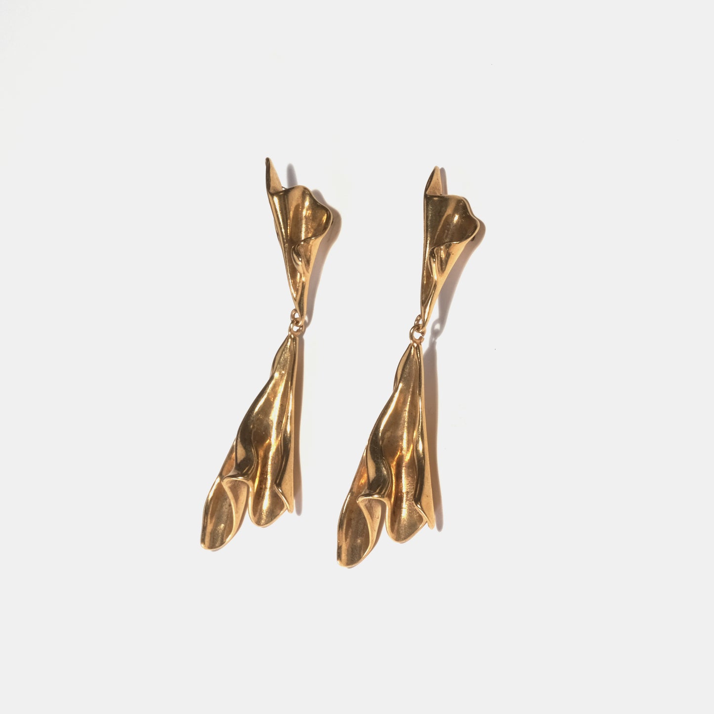 Boucles d'oreilles Soy dorées