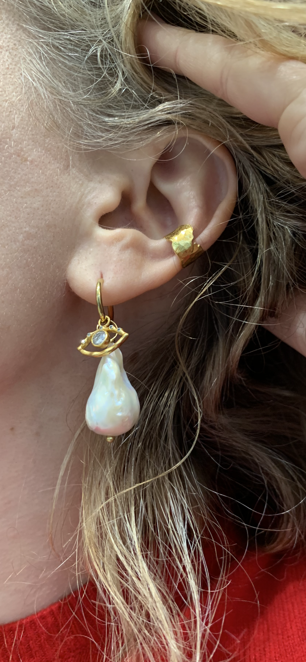 Earcuff-Bijou d’oreille Lolita doré