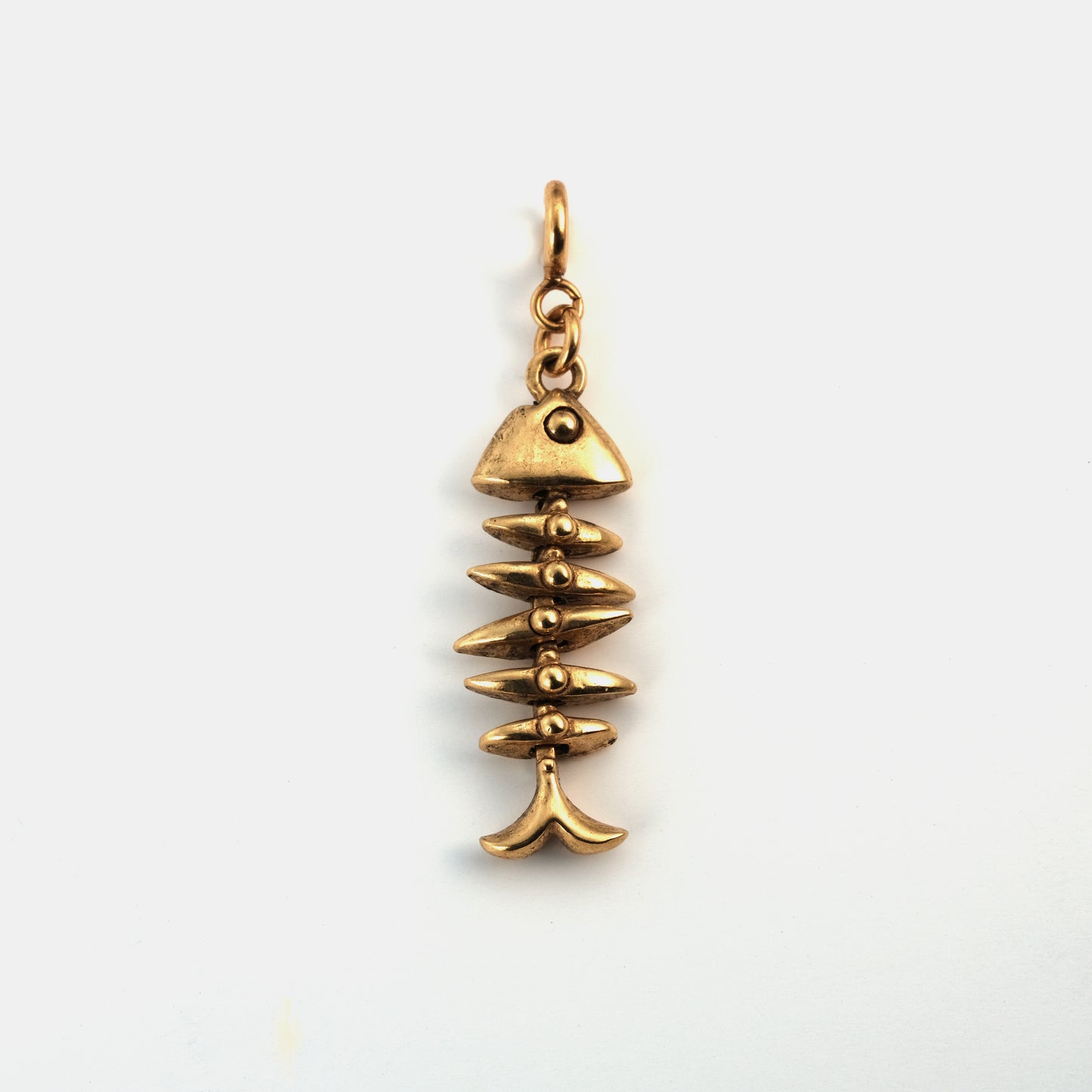 Pendentif Arête doré