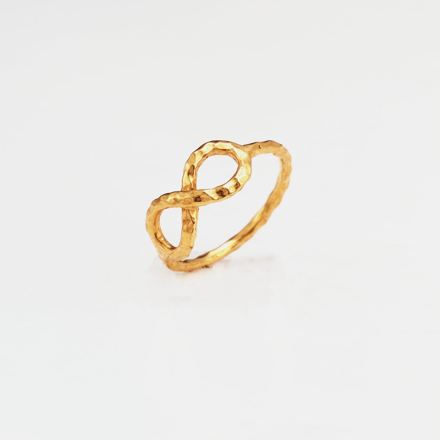 Bague infini dorée