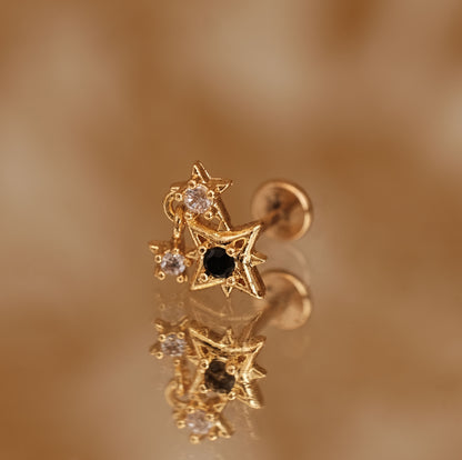 Boucle d'oreille à l'unité Chelsea dorée