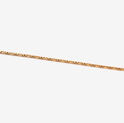 Chaîne de cheville Milo dorée