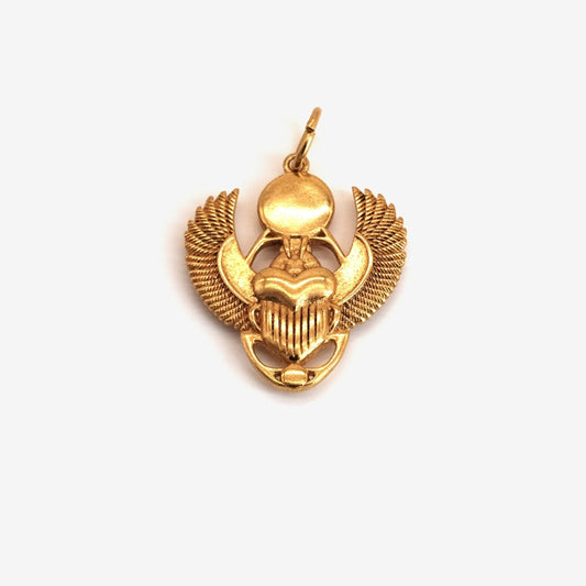 Winged scarab pendant