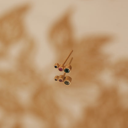 Boucles d'oreilles Géraldine dorée