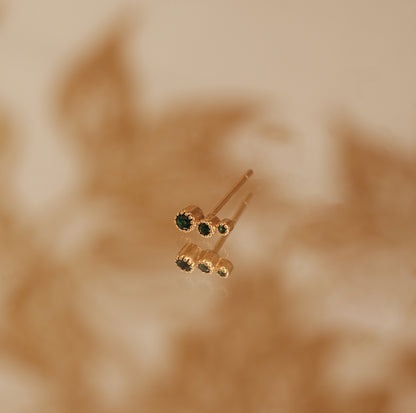 Boucles d'oreilles Géraldine dorée