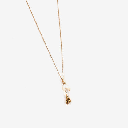 Collier Nacre & Main doré