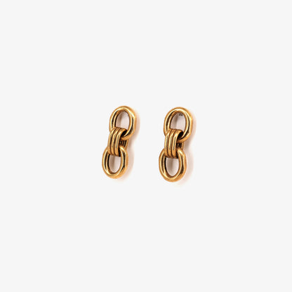 Boucles d'oreilles Holly dorées