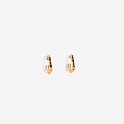 Boucles d'oreilles Hiba V dorées