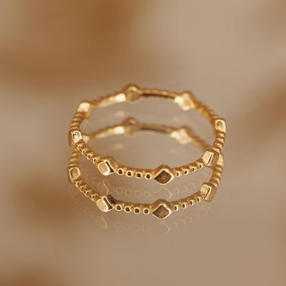 Bague Lauraine dorée