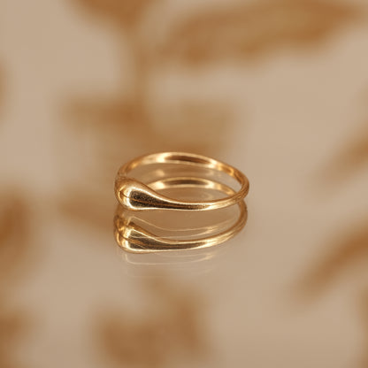 Bague Ericka dorée
