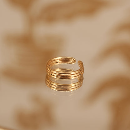 Bague Eiaiso dorée