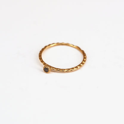Bague Diamo dorée