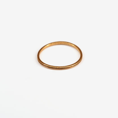 Bague Clarisse dorée