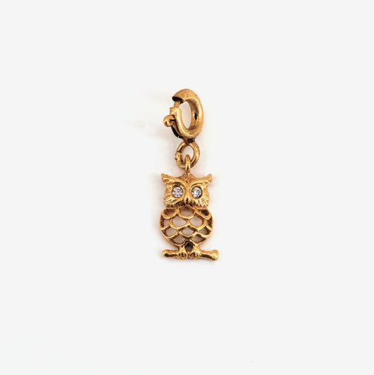 Pendentif Hibou doré