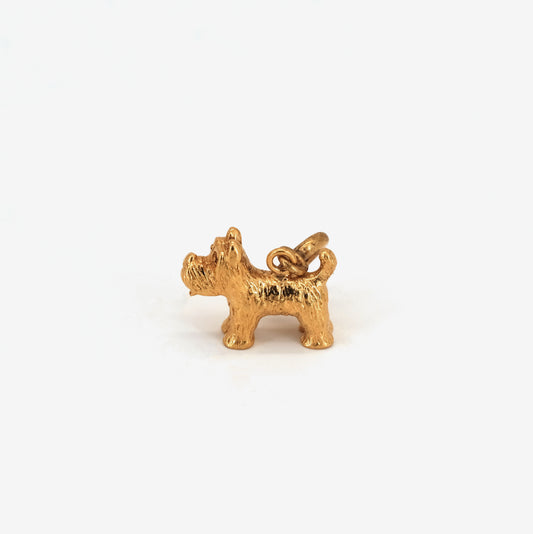 Pendentif Doggie doré