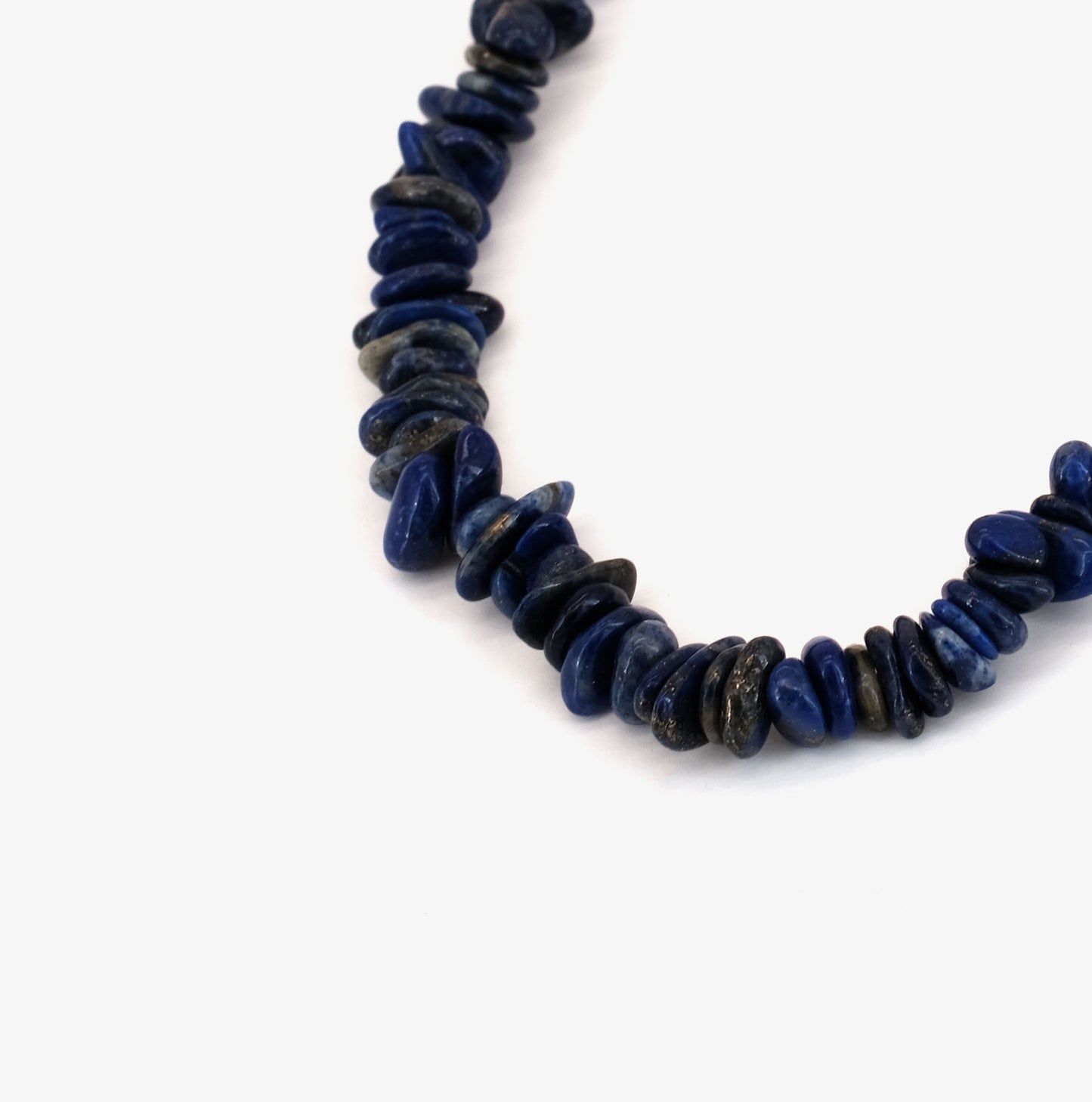 Bracelet Lapis lazuli doré