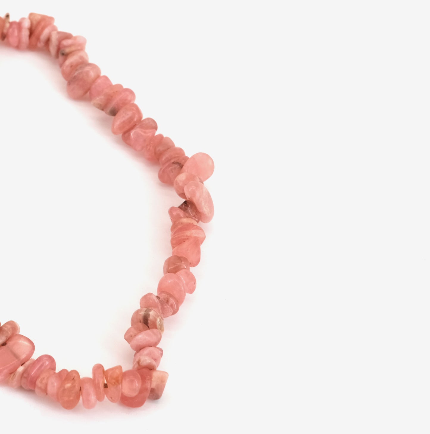 Bracelet Rhodochrosite doré