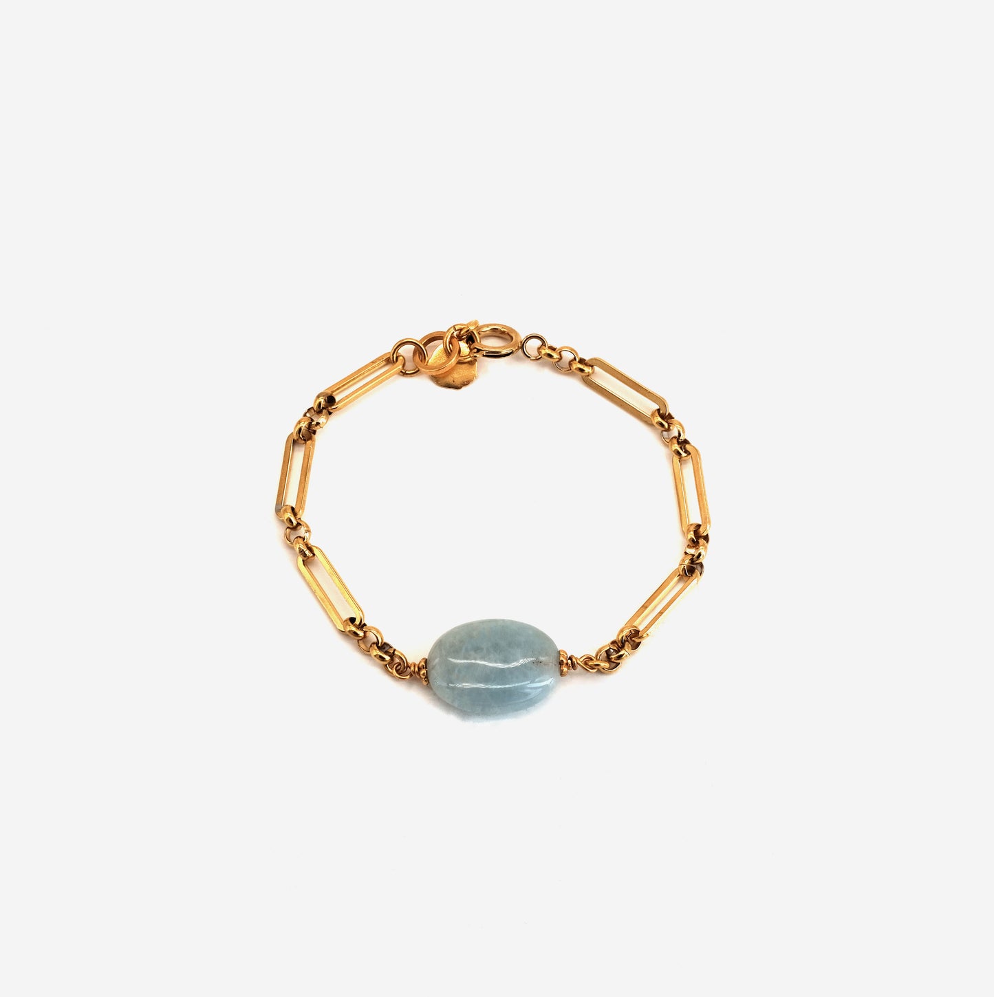 Bracelet Lina Aigue marine