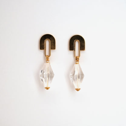 Boucles d'oreilles Cléopâtre dorées