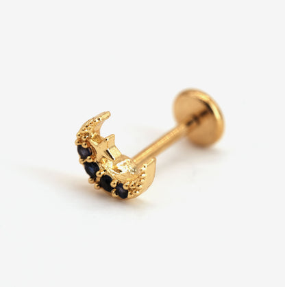 Boucle d'oreille à l'unité Zelda dorée