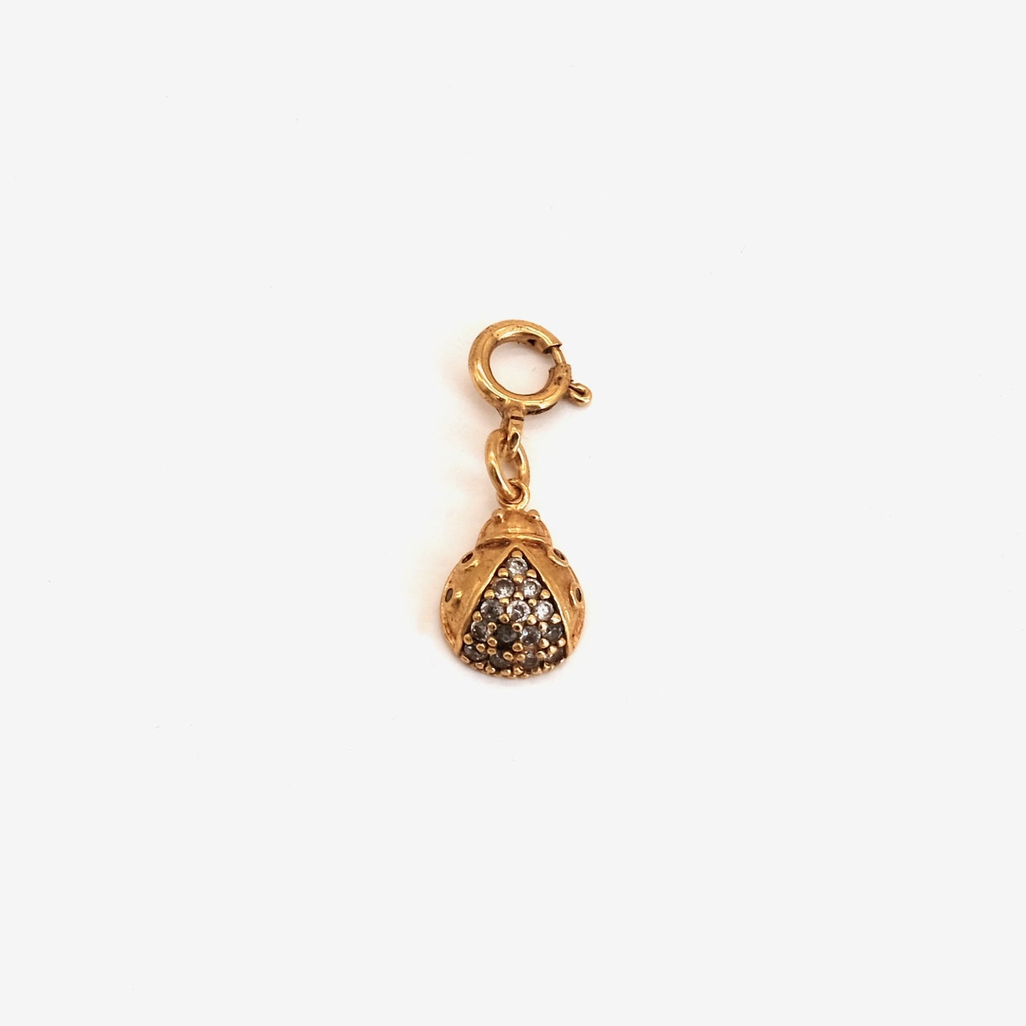 Pendentif Coccinelle doré