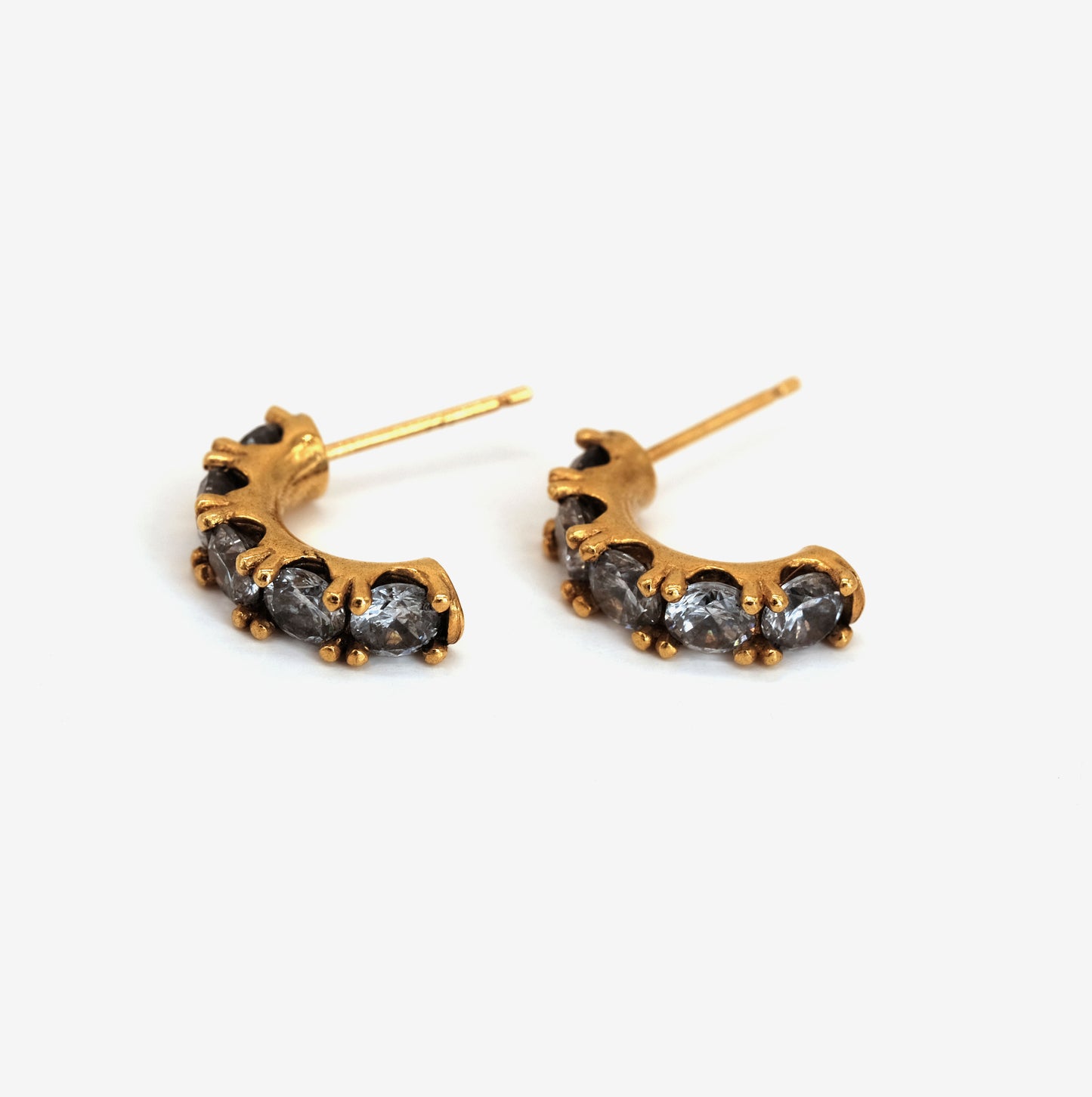 Boucles d'oreilles Avery dorées