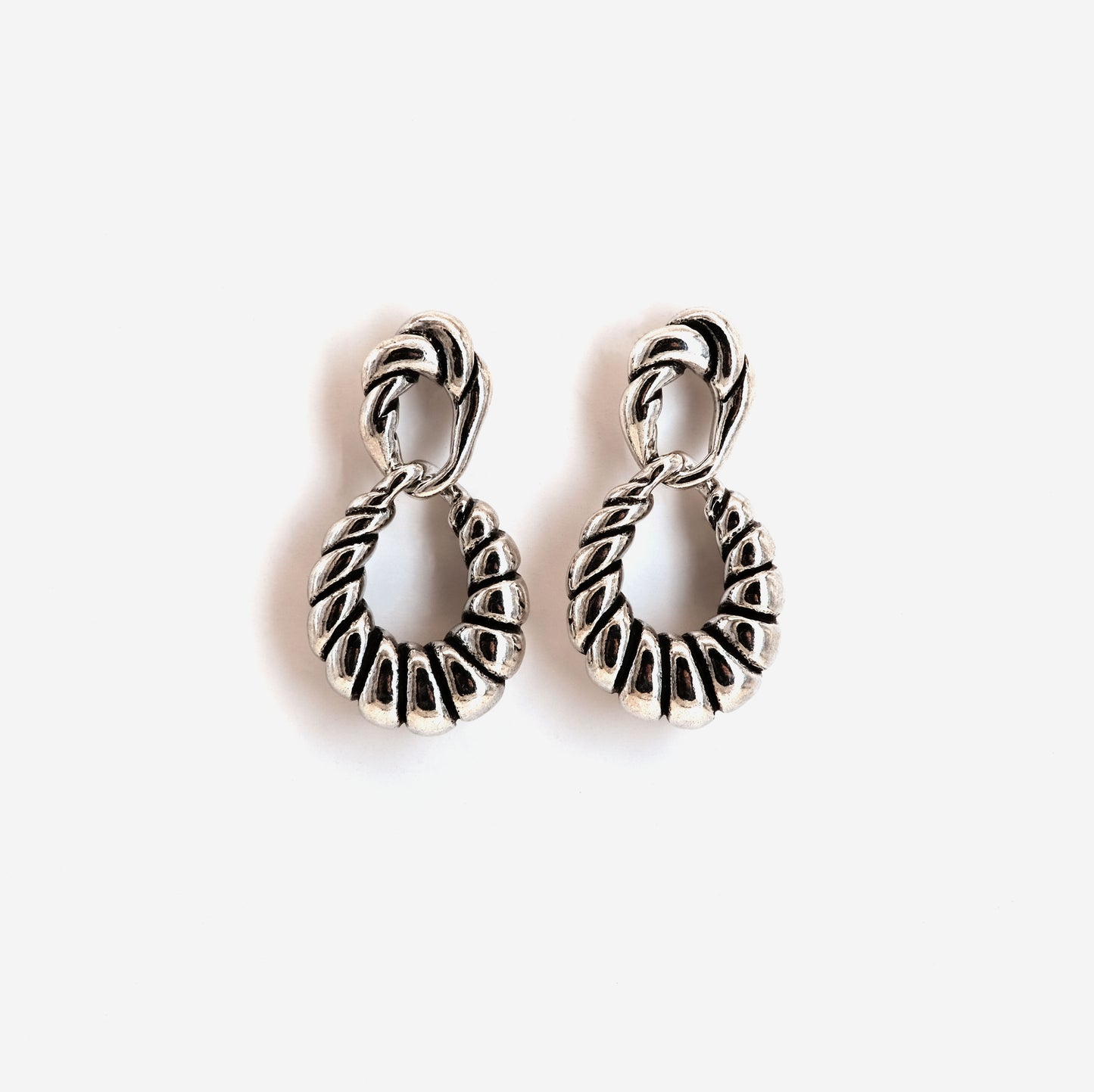 Boucles d'oreilles Ryleigh argentée