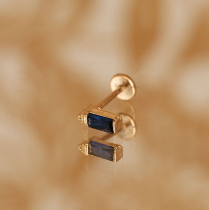 Boucle d'oreille à l'unité Aletha dorée