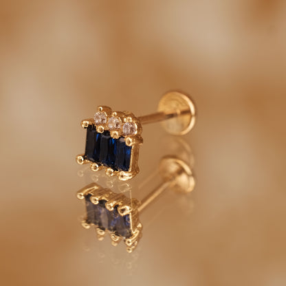 Boucle d'oreille à l'unité Kyla dorée