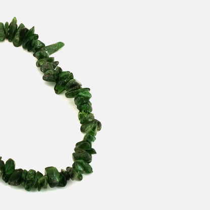 Bracelet Diopside doré