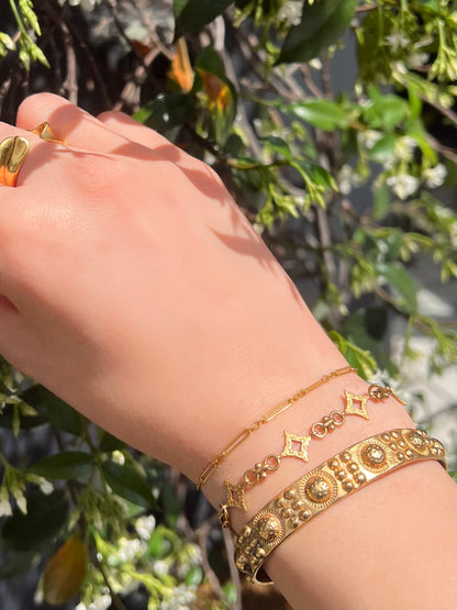 Bracelet chaîne Maëlle doré