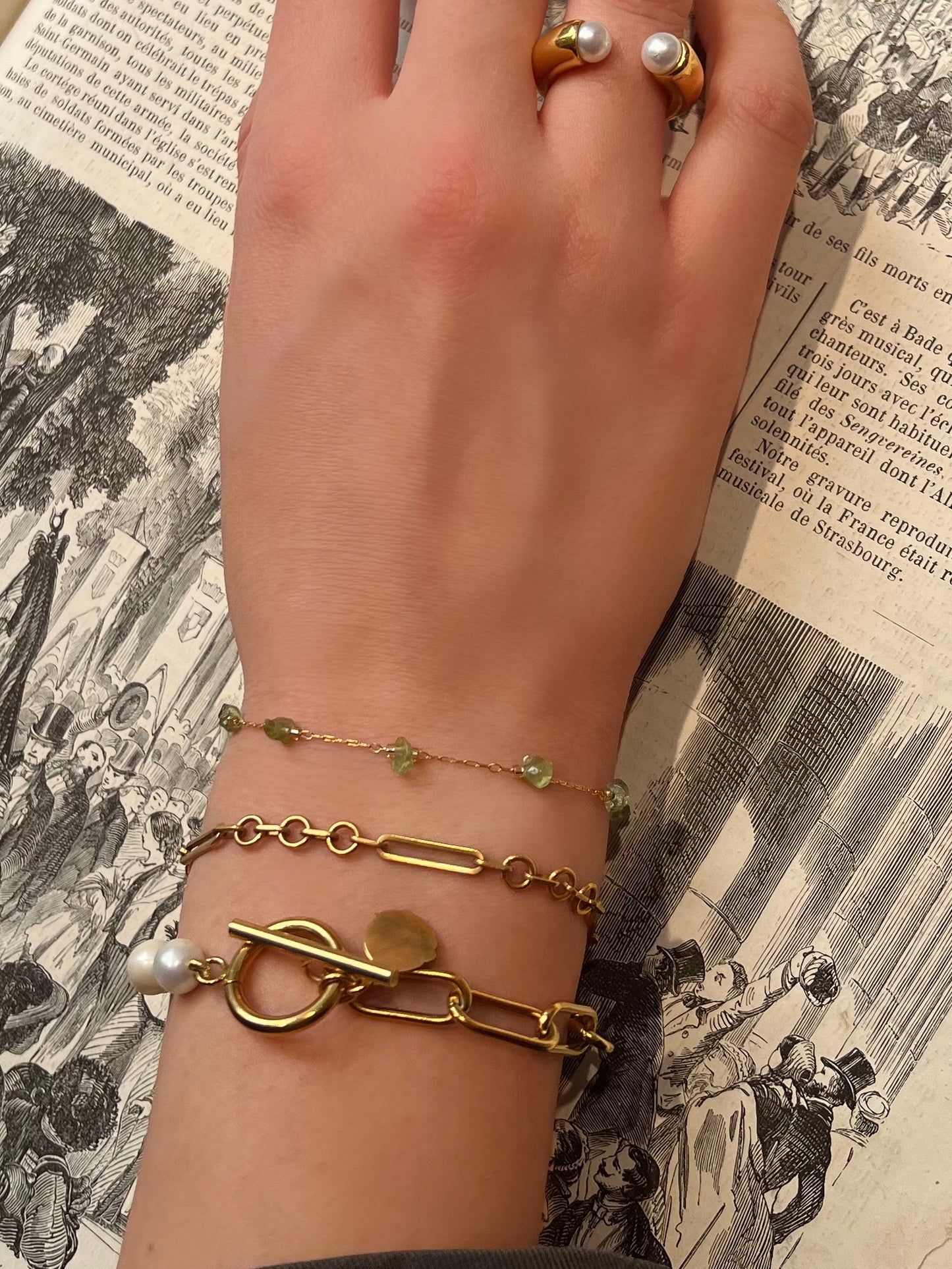 Bracelet Mi-Lou doré