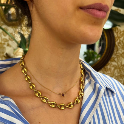 Chaîne Cappuccino dorée