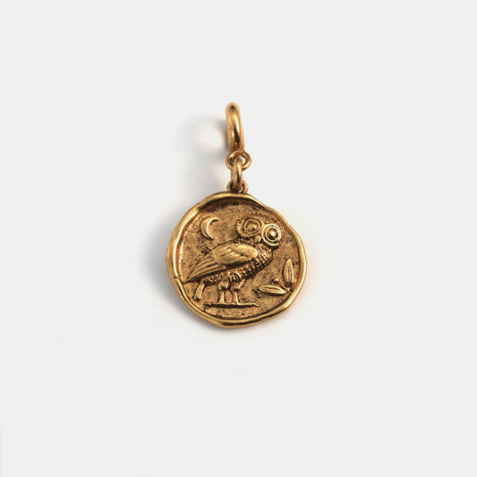 Owl Medallion Pendant