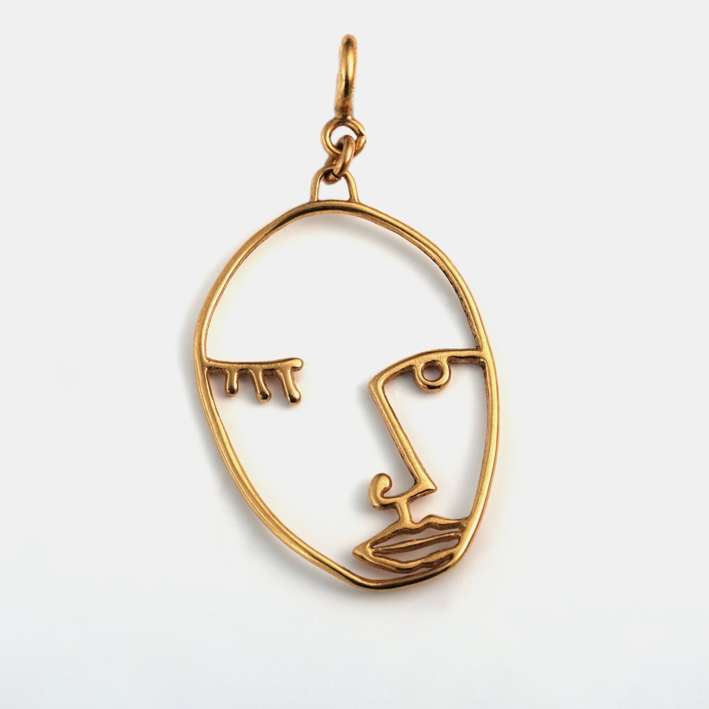 face pendant