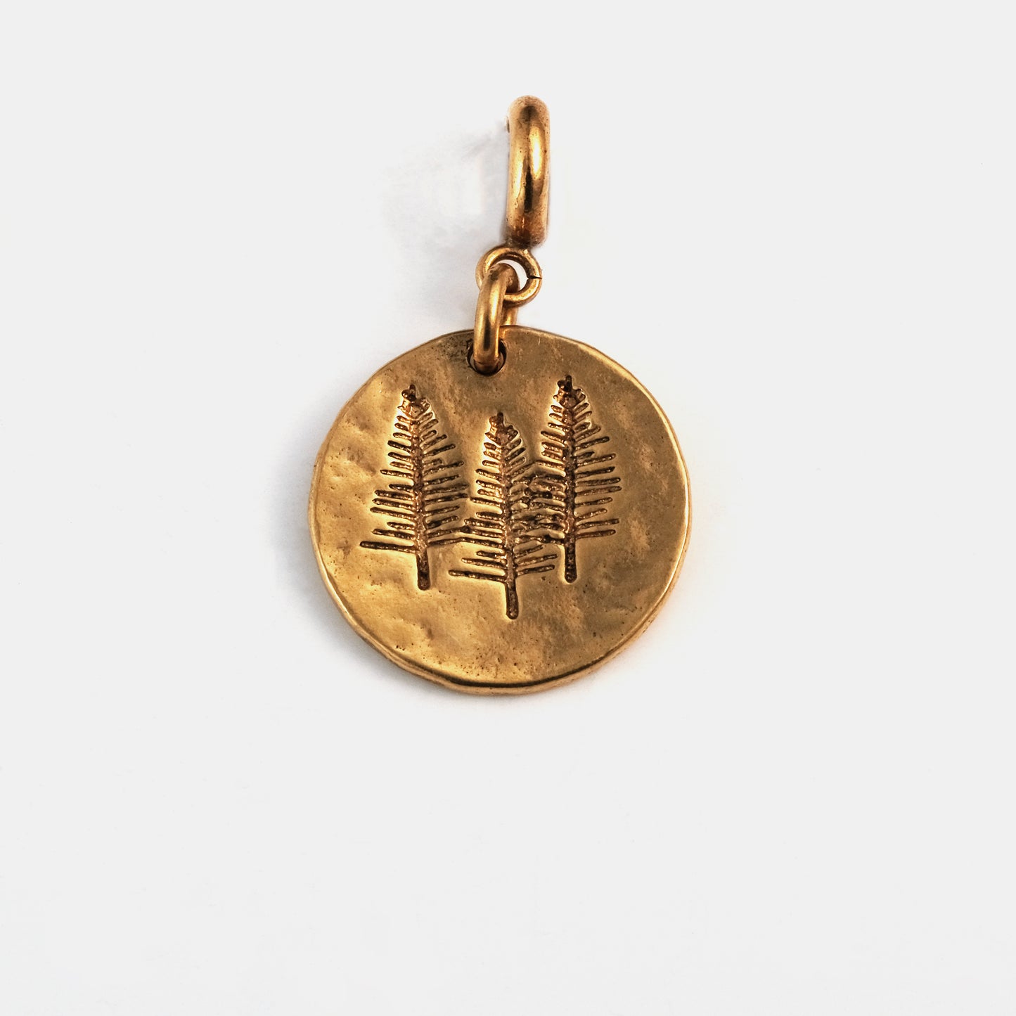 Pendentif Sapins doré