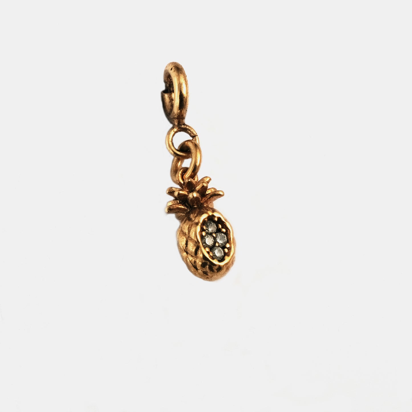 Pendentif Ananas doré