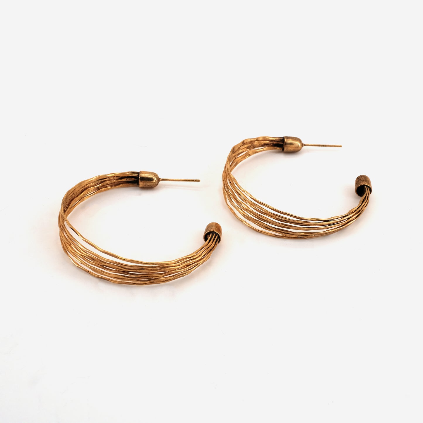 Boucles d'oreilles Sierrah dorées