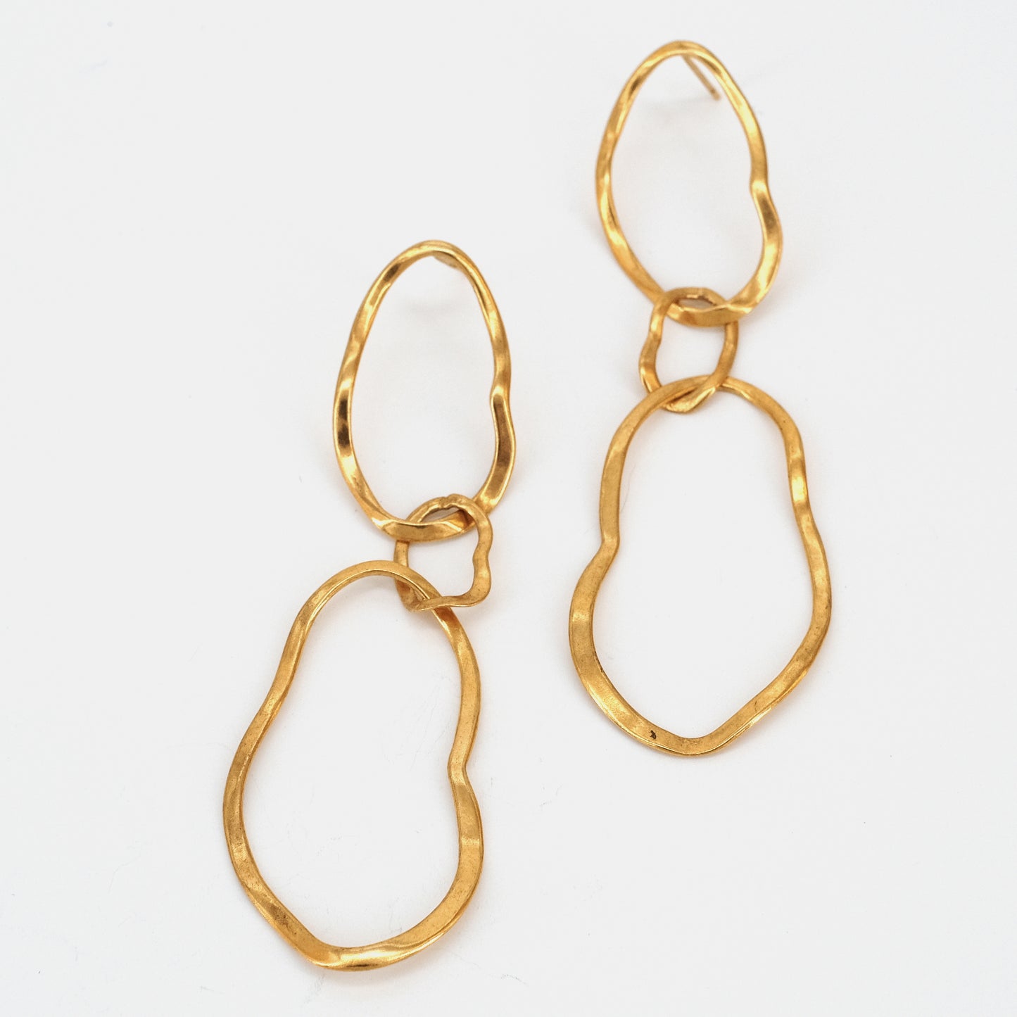 Edy gold earrings