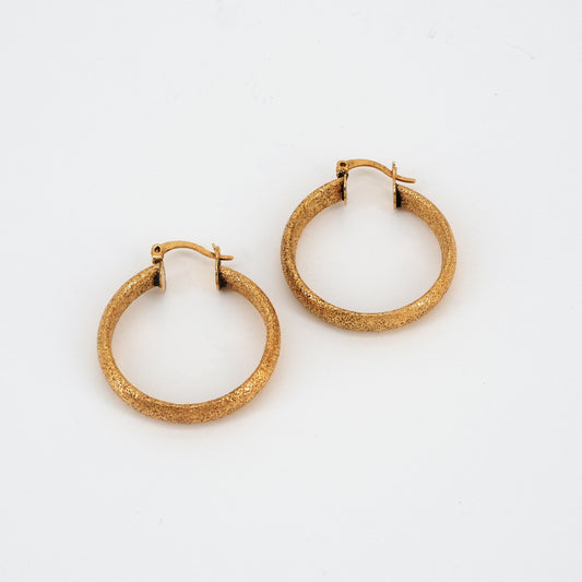 Boucles d'oreilles Pauline dorées