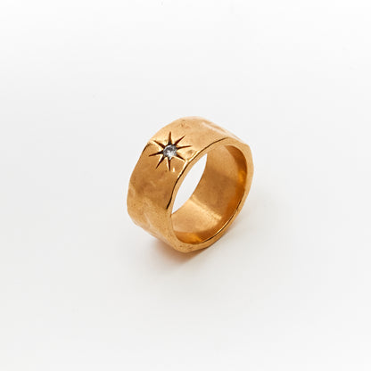 Bague Stella dorée